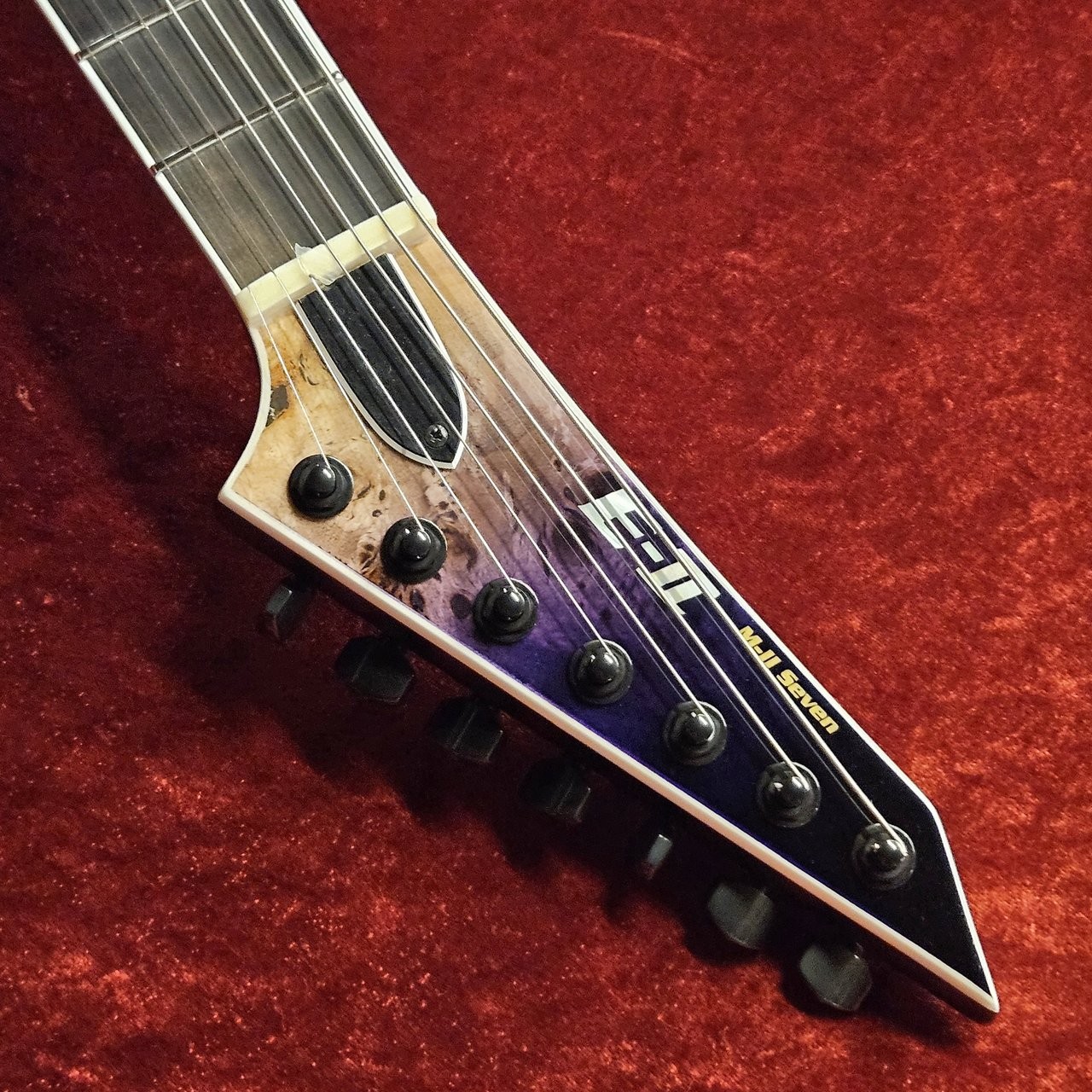 E-II M-II 7NT HS Purple Natural Fade Electric Guitar used