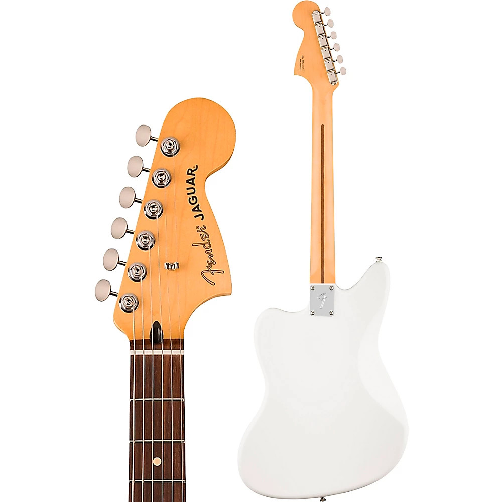 Fender Player II Jaguar Rosewood Fingerboard Electric Guitar Polar White