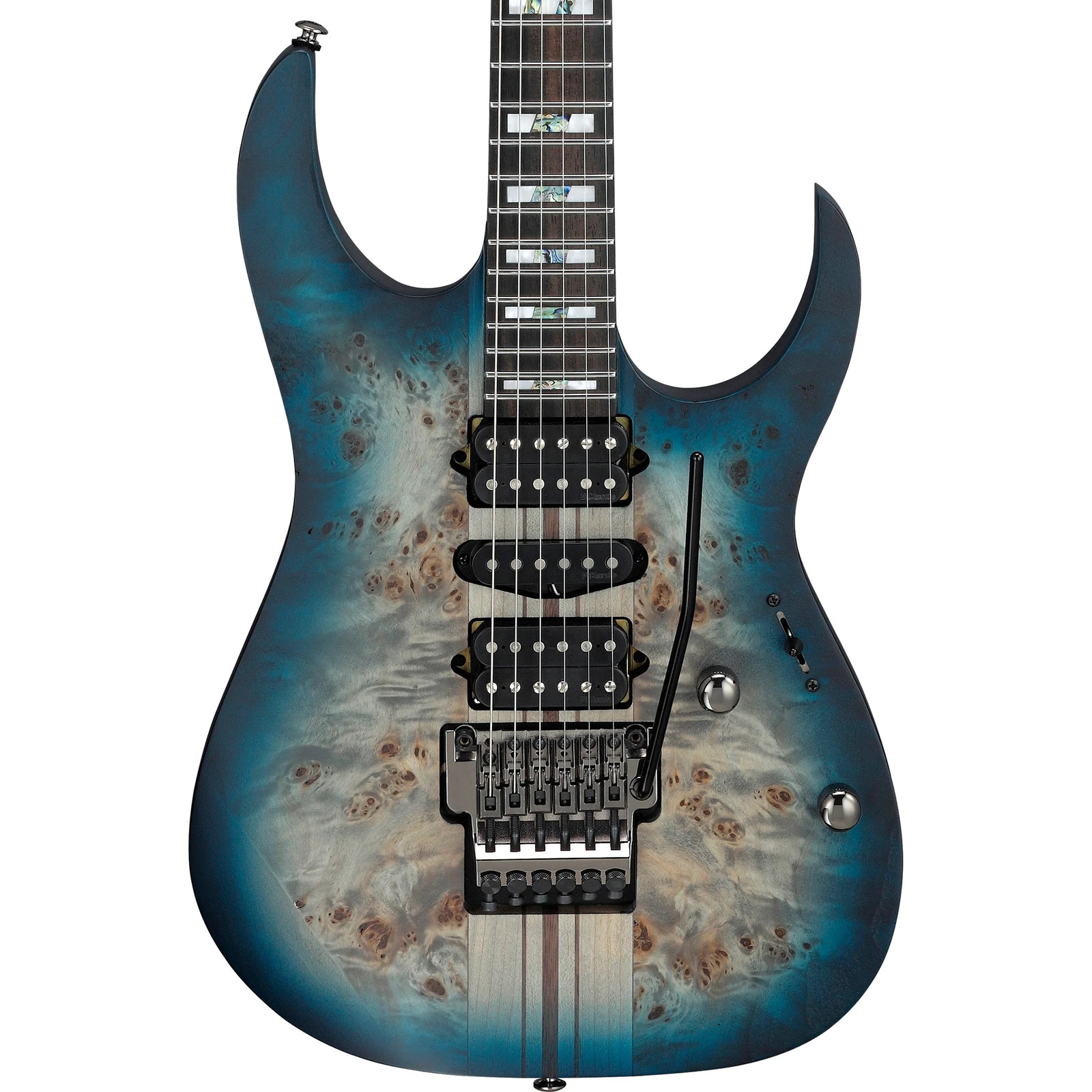 Ibanez RG Premium 6-String Electric Guitar – Cosmic Blue Starburst Flat