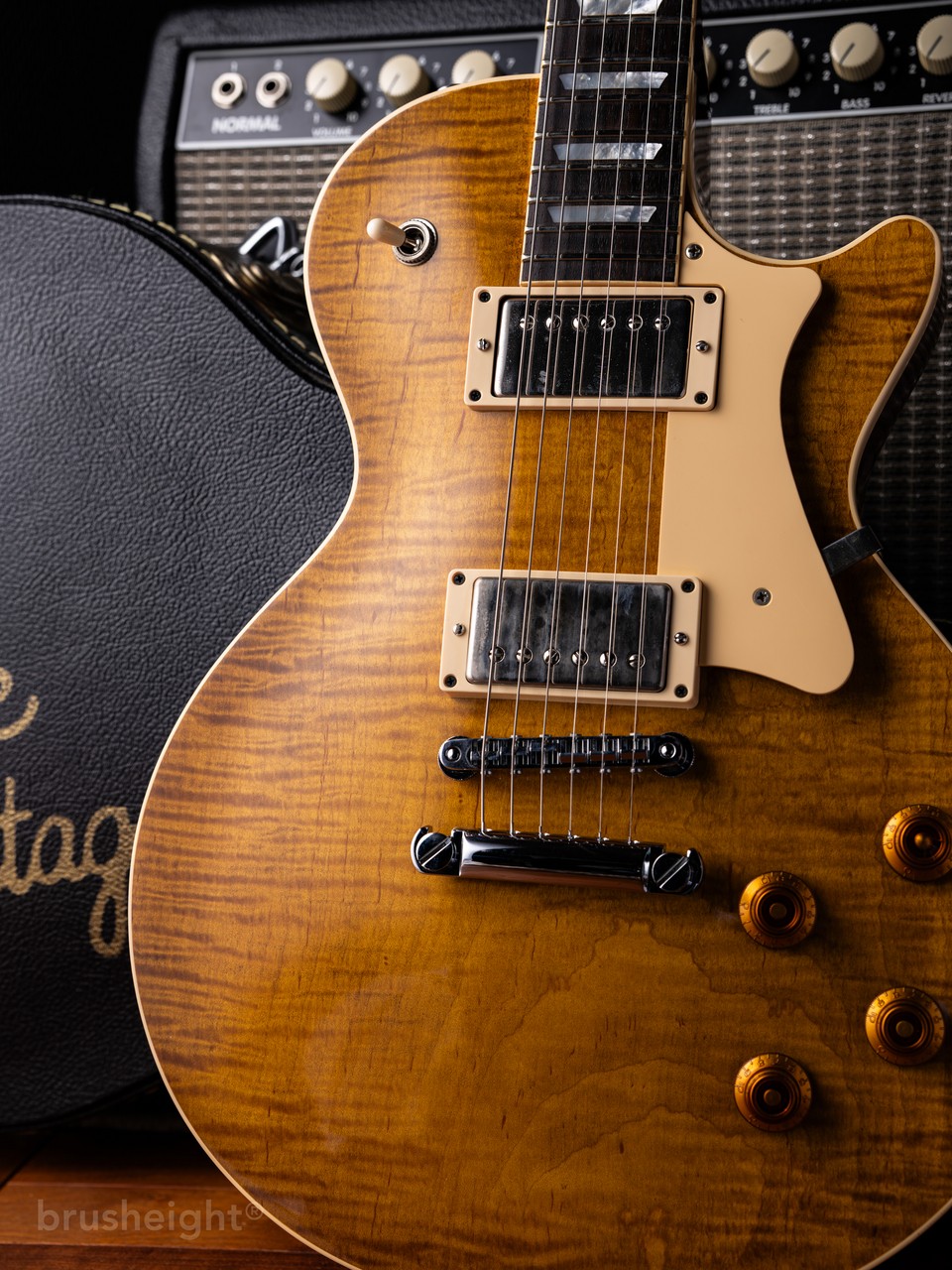 Heritage H 150 Classic Amber 2013 Made in USA Electric Guitar
