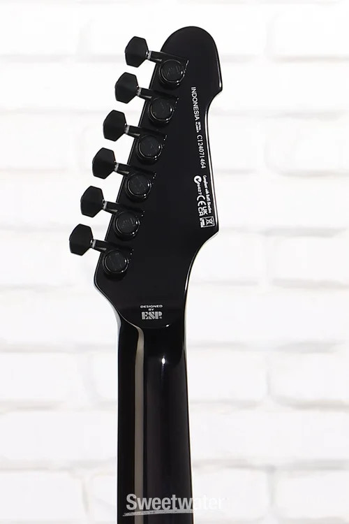 ESP LTD Phoenix-1000 QM Electric Guitar – See-thru Black Sunburst