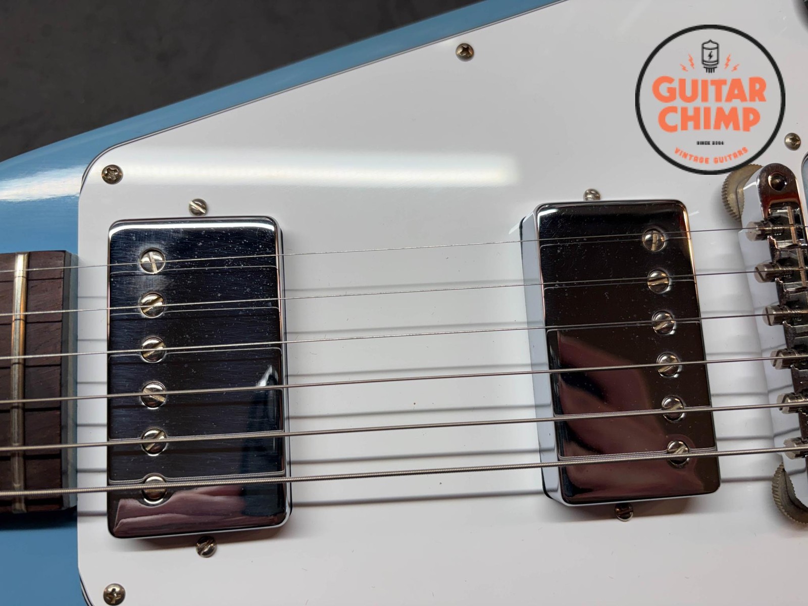 2023 Gibson Custom Shop Limited Run 70s Flying V VOS Maui Blue OHSC COA