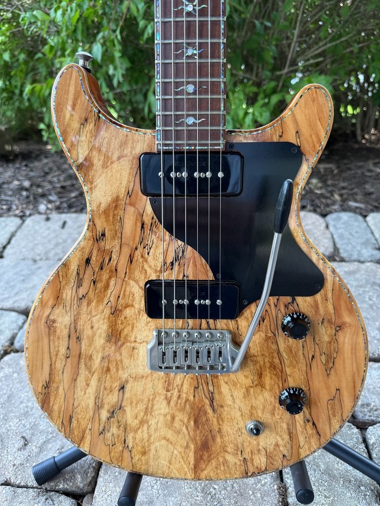 Thorn Artisan Custom #117 Spalted Maple 2005 Near Mint Cond. “FREE SHIP”