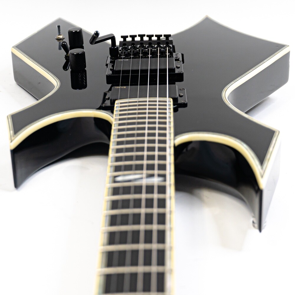 B.C. Rich Warlock NJ Deluxe w/ Gigbag – Iconic Metal Axe with Aggressive Looks