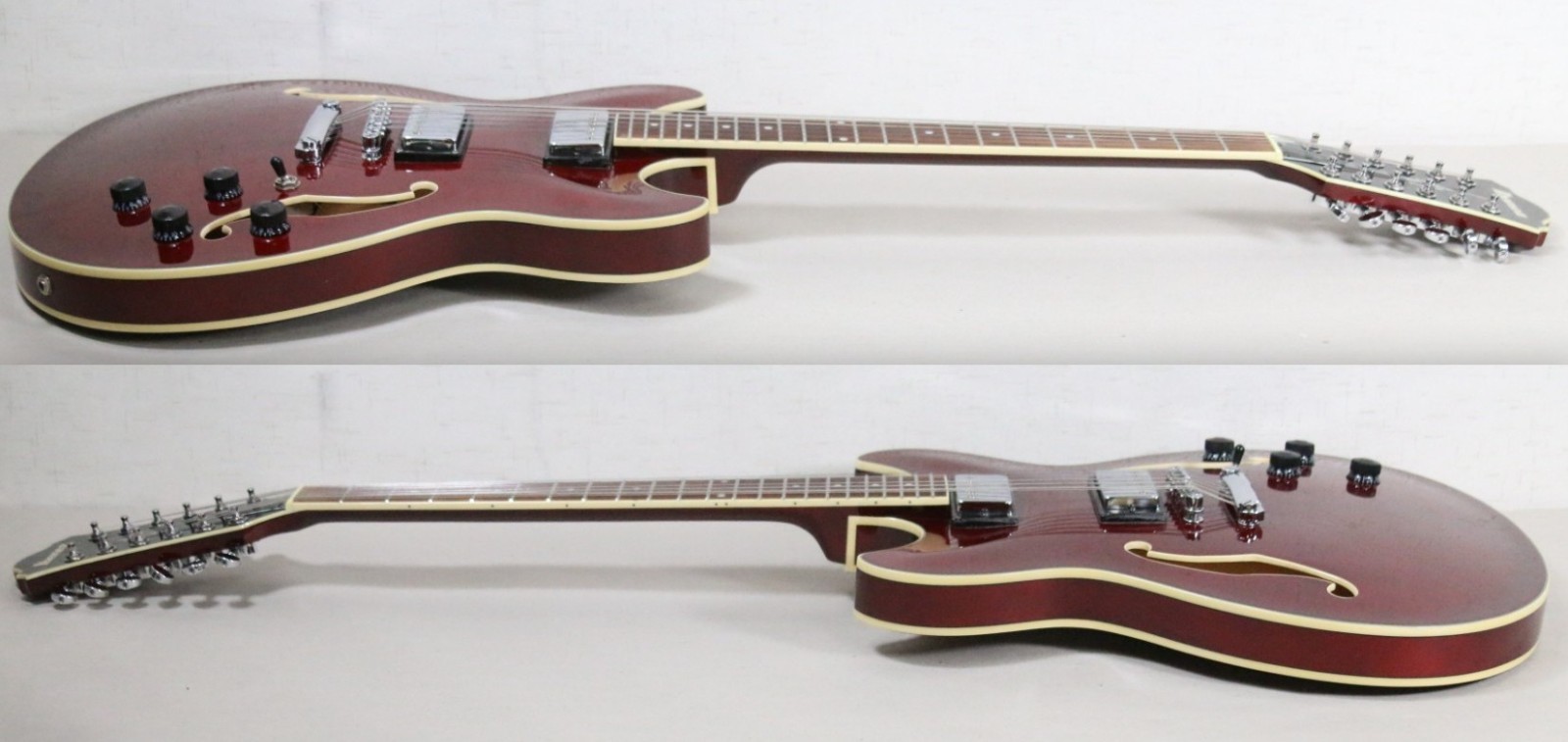 Ibanez Artcore AS7312 12-String Hollowbody Guitar Translucent Cherry w/OHSC