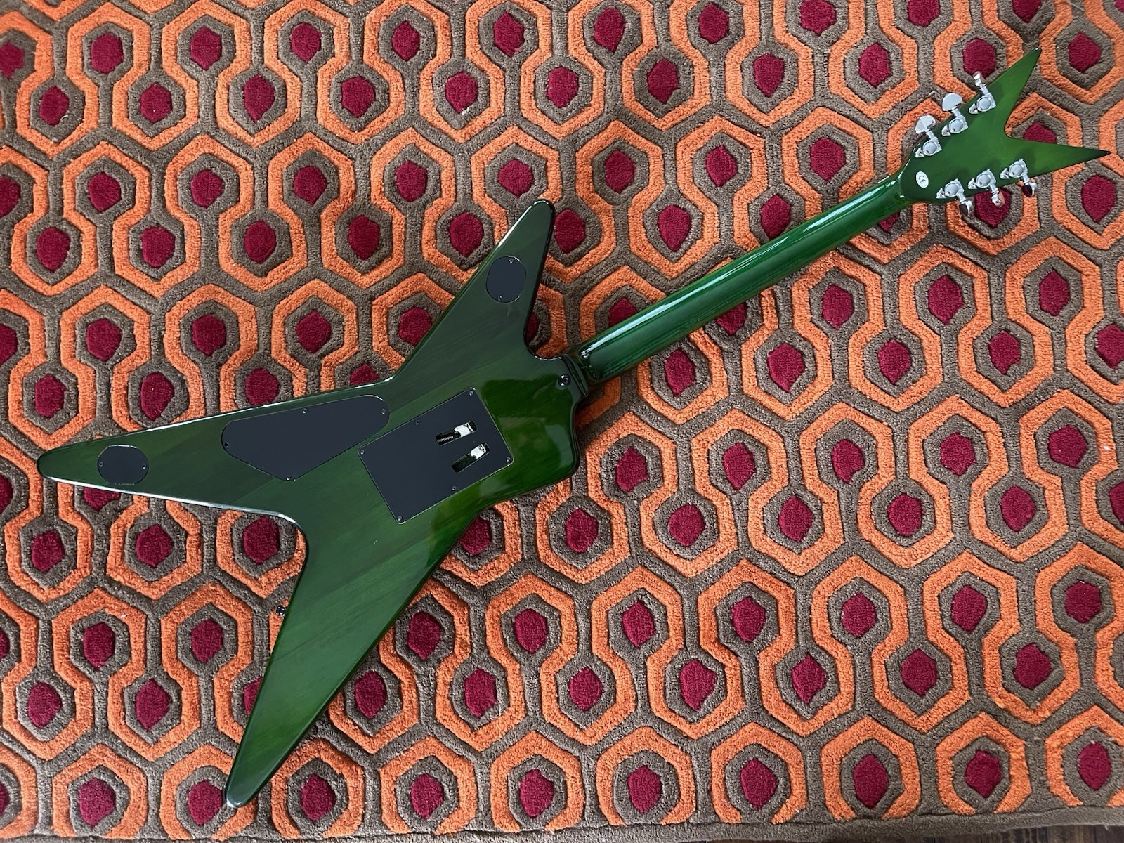 WASHBURN DIMEBAG DARRELL DIME SLIME 333 SIGNED GUITAR VINNIE PAUL DAMAGEPLAN