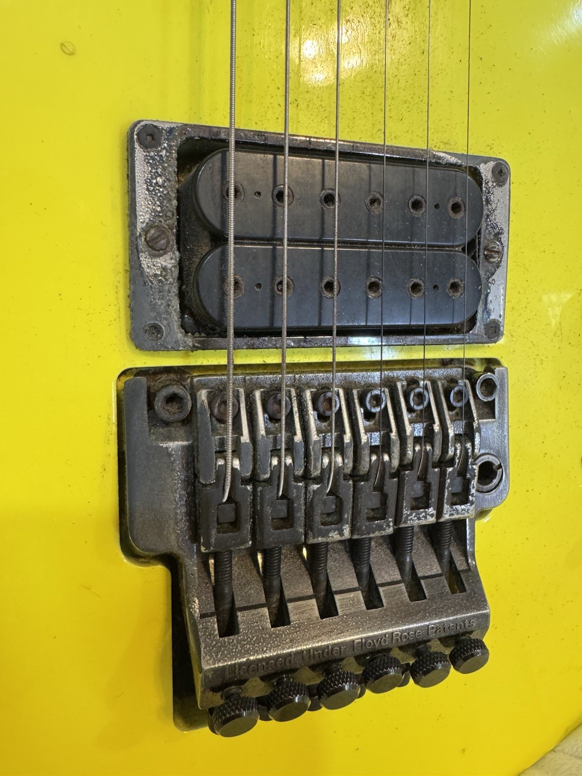 Ibanez Rg550 Desert Yellow Electric Guitar Hard Case Japan