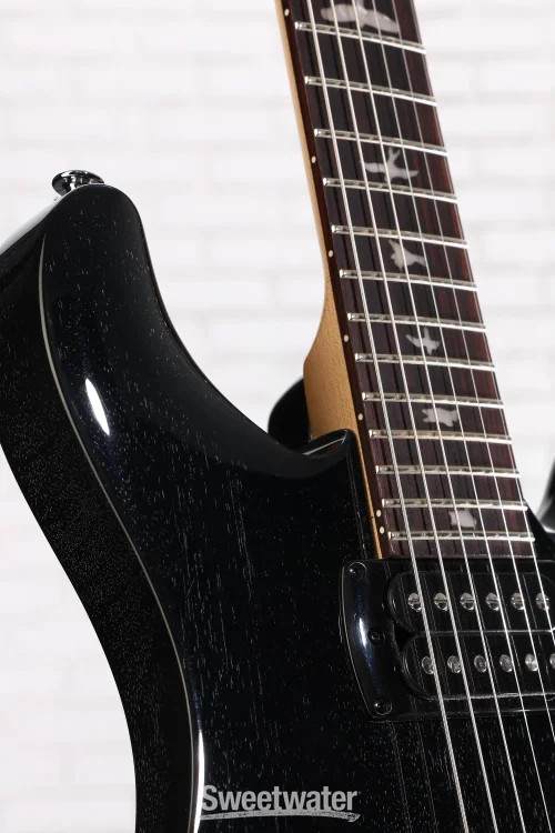PRS SE CE 24 Standard Electric Guitar – Black Dog Hair, Sweetwater Exclusive