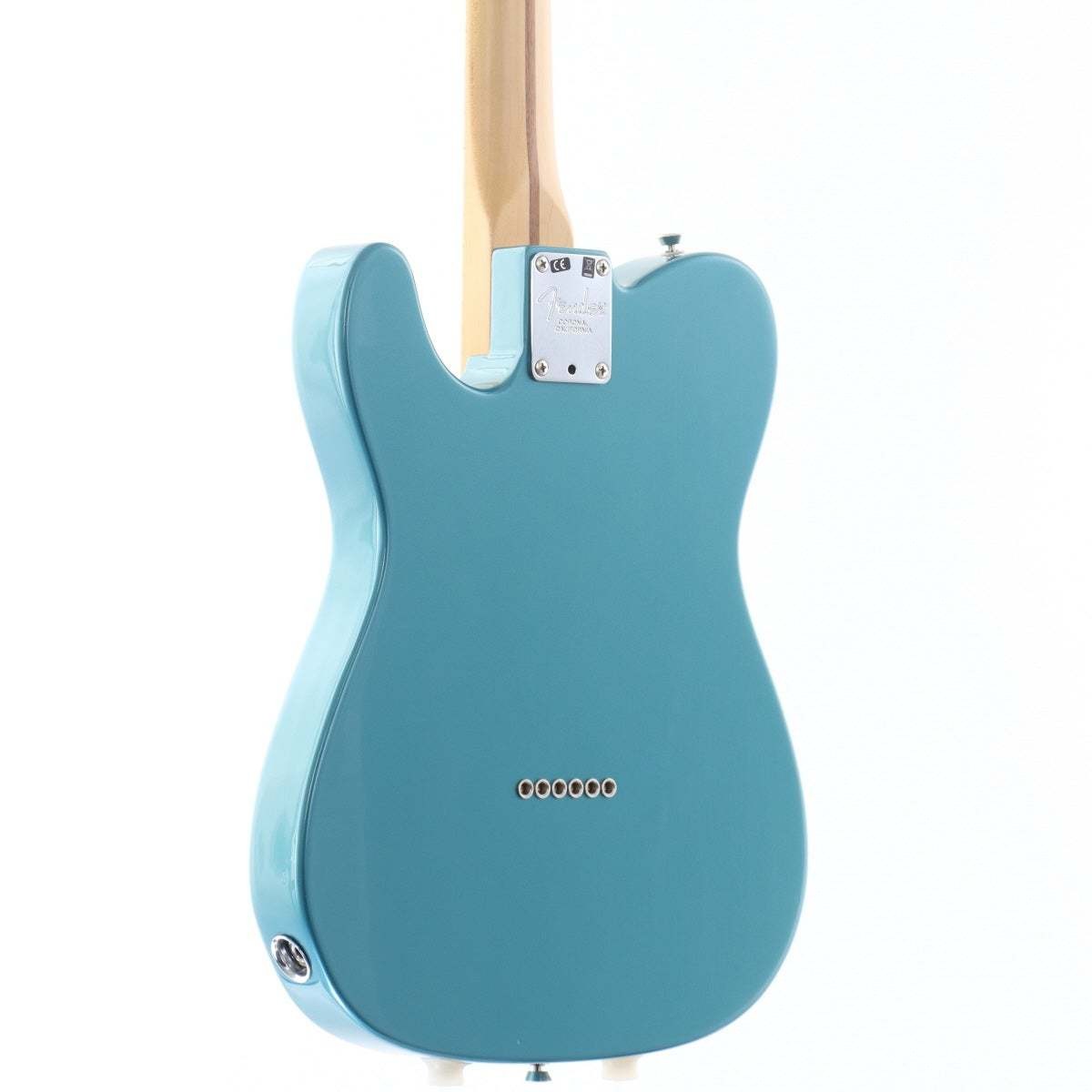 Fender American Showcase Qmt Telecaster Aqua Marine Metallic Used Electric