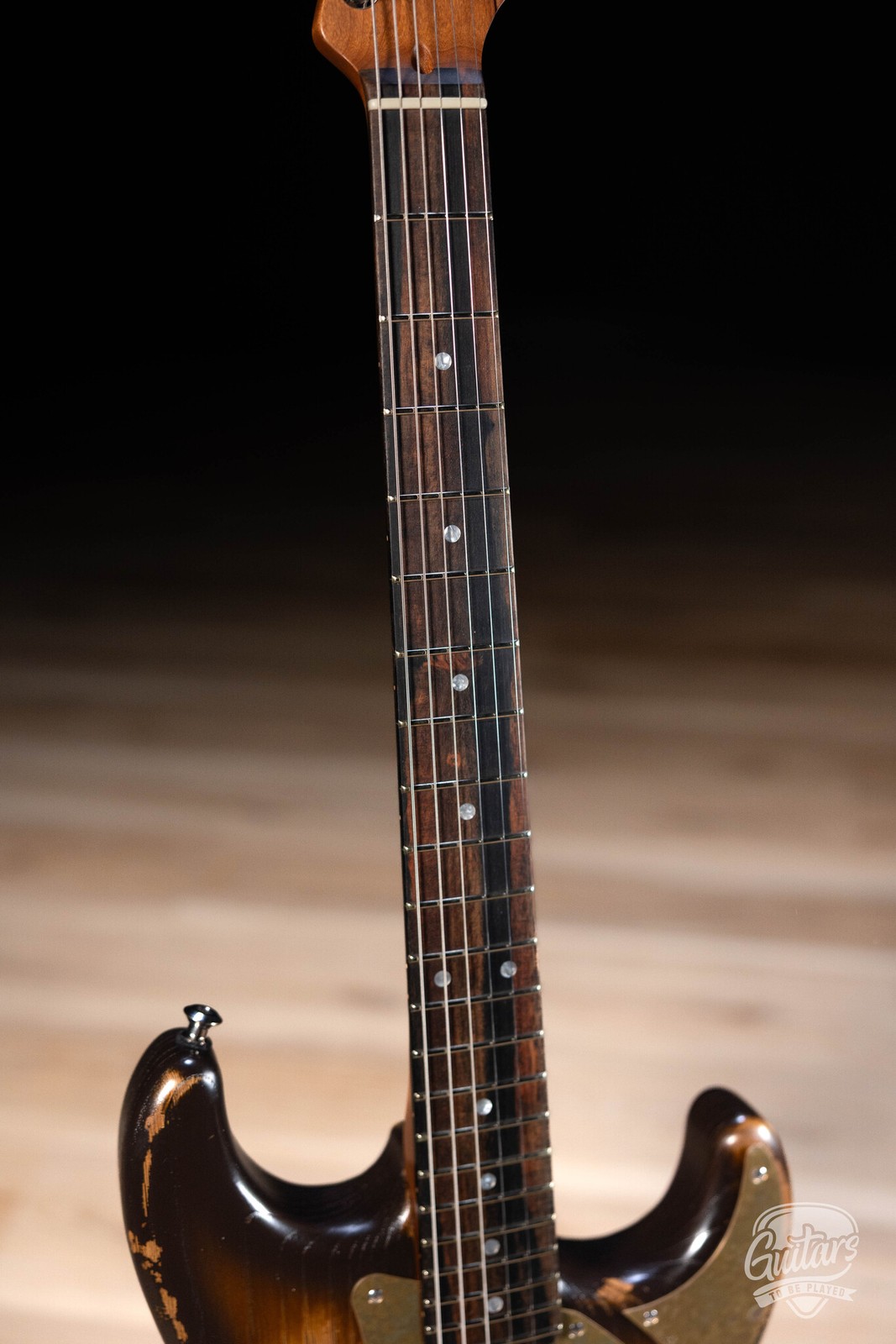 Paoletti Alfa Lounge HH “Stratospheric” Thinline S-Style – Tobacco Burst