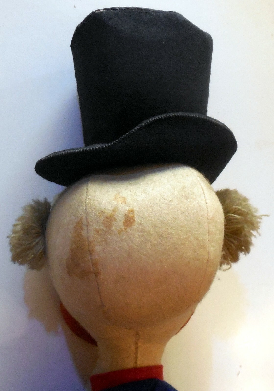VINTAGE large 17″ TOY DOLL LENCI UNCLE SCROOGE MCDUCK DISNEY SISCO ITALY 1950s
