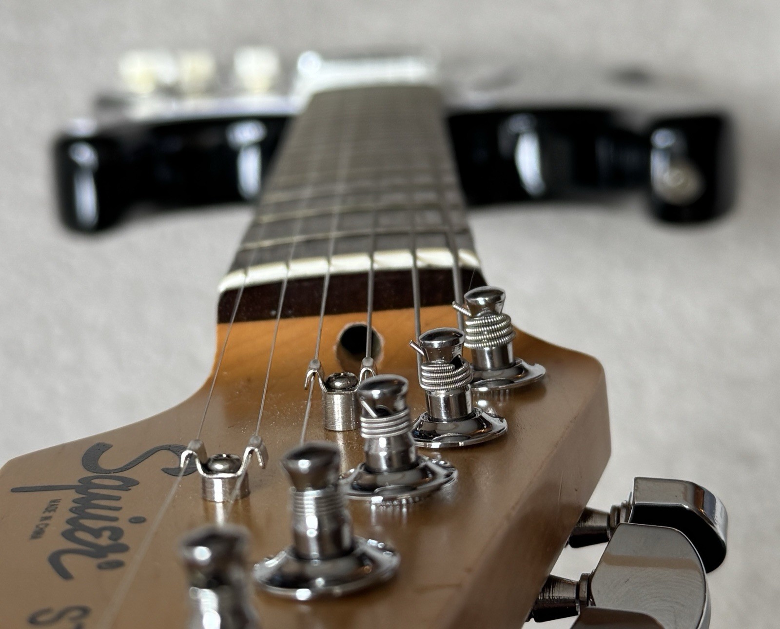 1996 Squier by Fender #NC6 Series Anniversary Stratocaster Excellent Condition