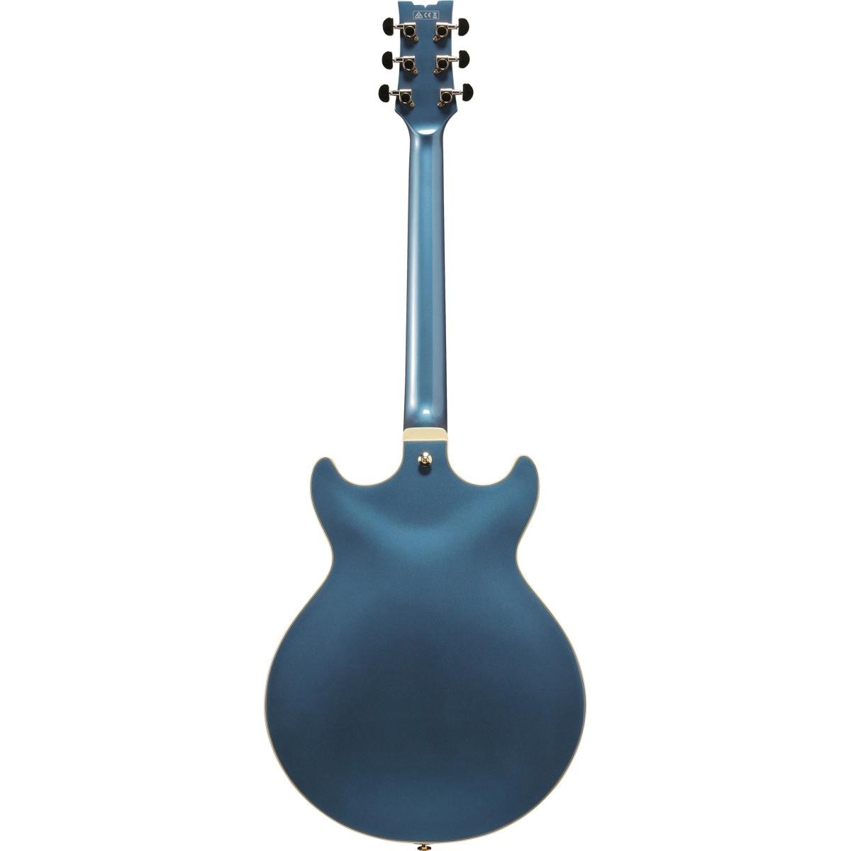 Ibanez AM Artcore Expressionist AMH90 Hollow-Body Electric Guitar, Prussian Blue