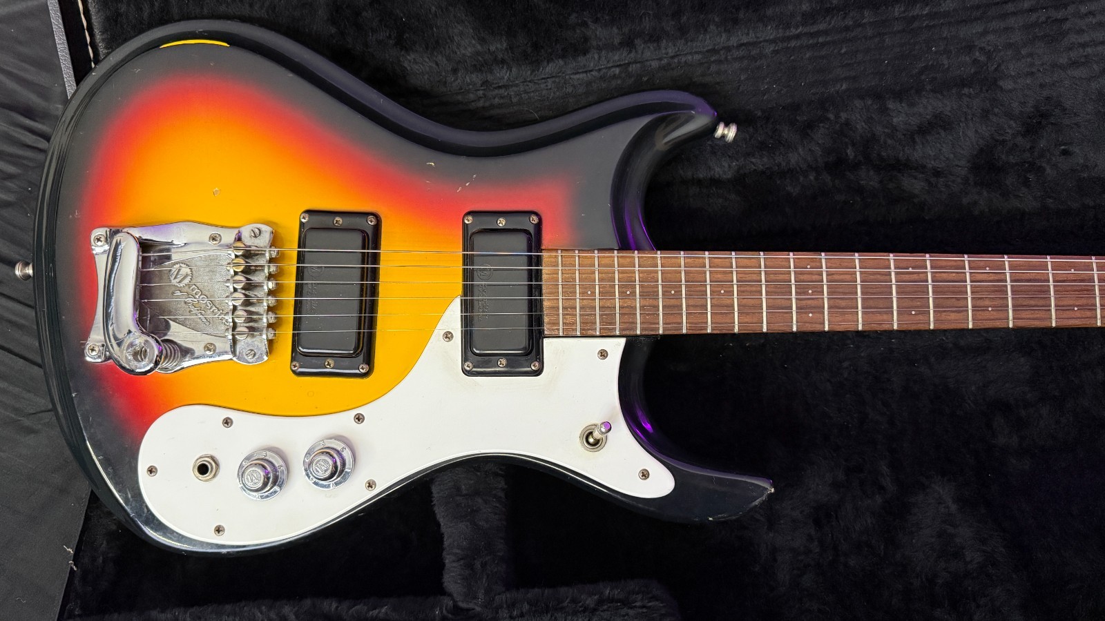 Vintage 1967 Mosrite Mark V Electric Guitar – The Ventures – All Original