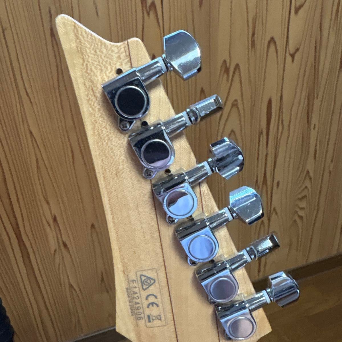 Ibanez RG2550MZA Electric Guitar Walnut Purple Metallic Sample