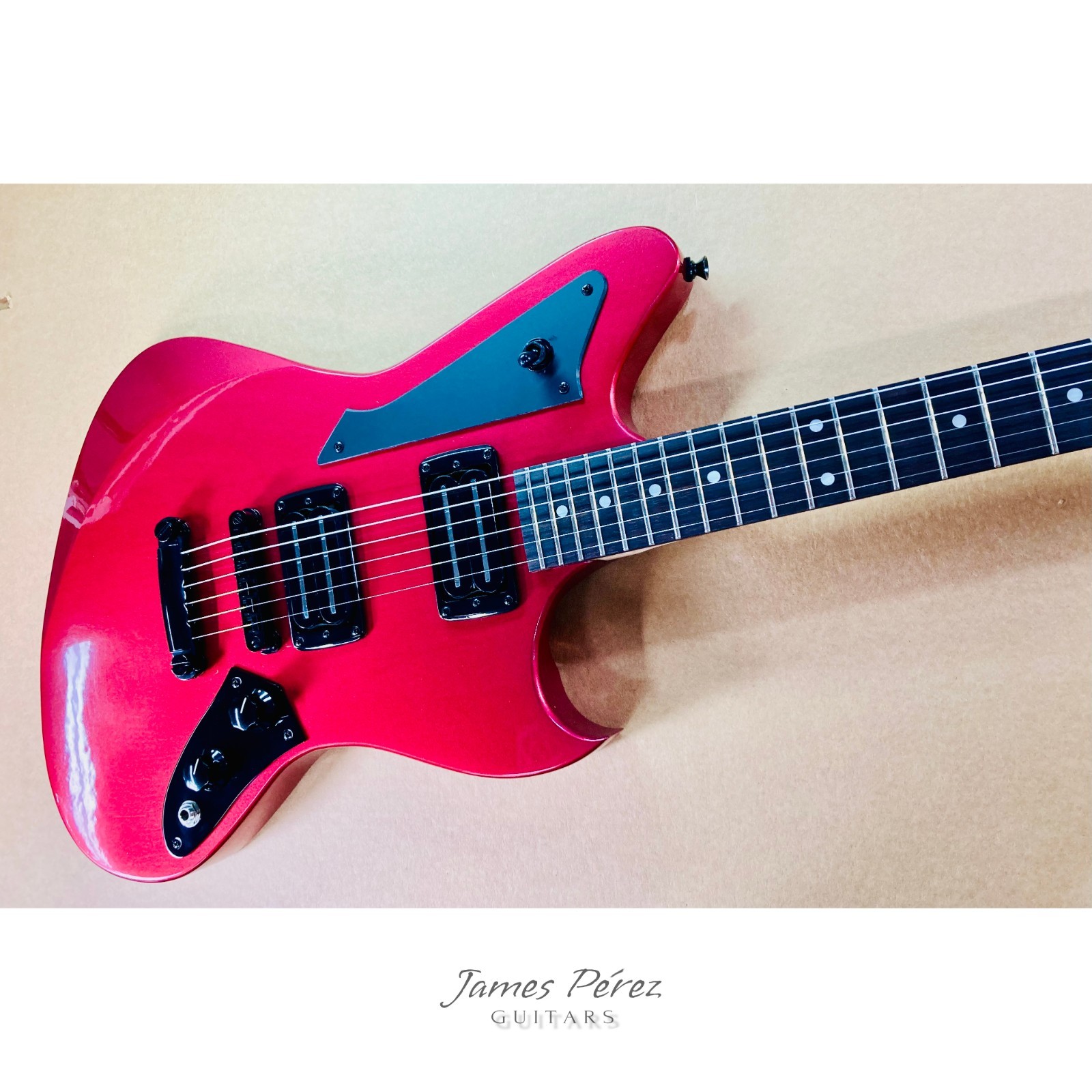 NEW! TR-3B Handmade in the U.S.A. by me @ James Perez Guitars – 2026 – Metallic