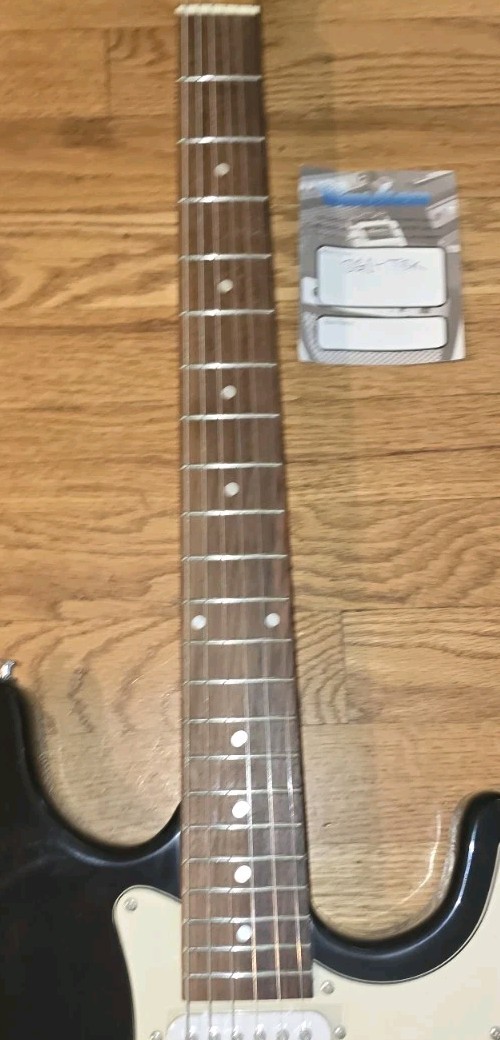 Carlson Solid Paulownia Body Ultra Lightweight Electric Guitar SG-1 TBK Black