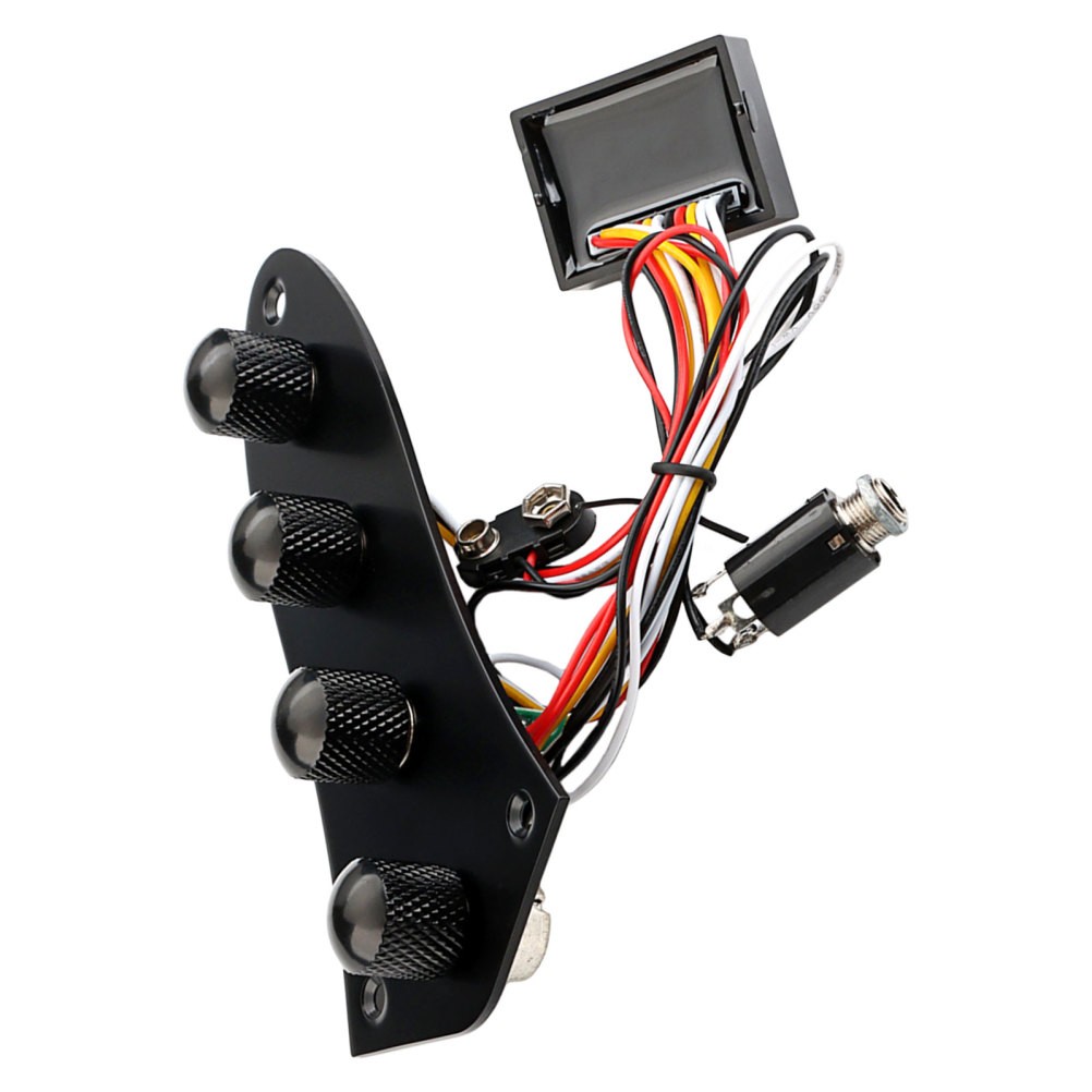1 Set Guitar Prewired Control Plate with Wiring Harness – Loaded Control Board
