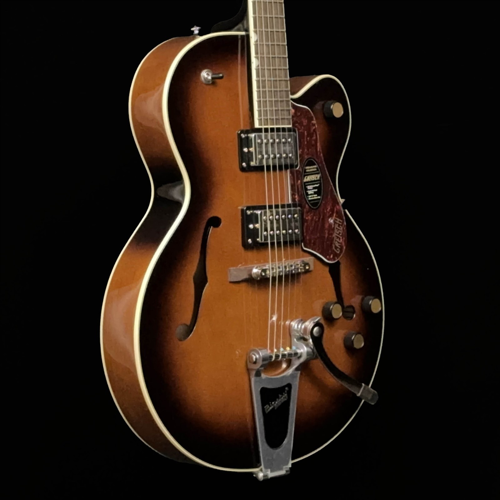 Gretsch G2420T Streamliner Hollow Body with Bigsby, Robosto Burst