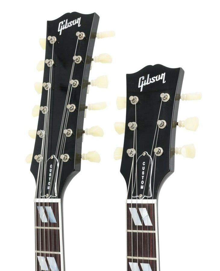 BEAUTIFUL Gibson Custom Shop 60’s EDS-1275 in EBONY Murphy Lab Ultra Light Aged!