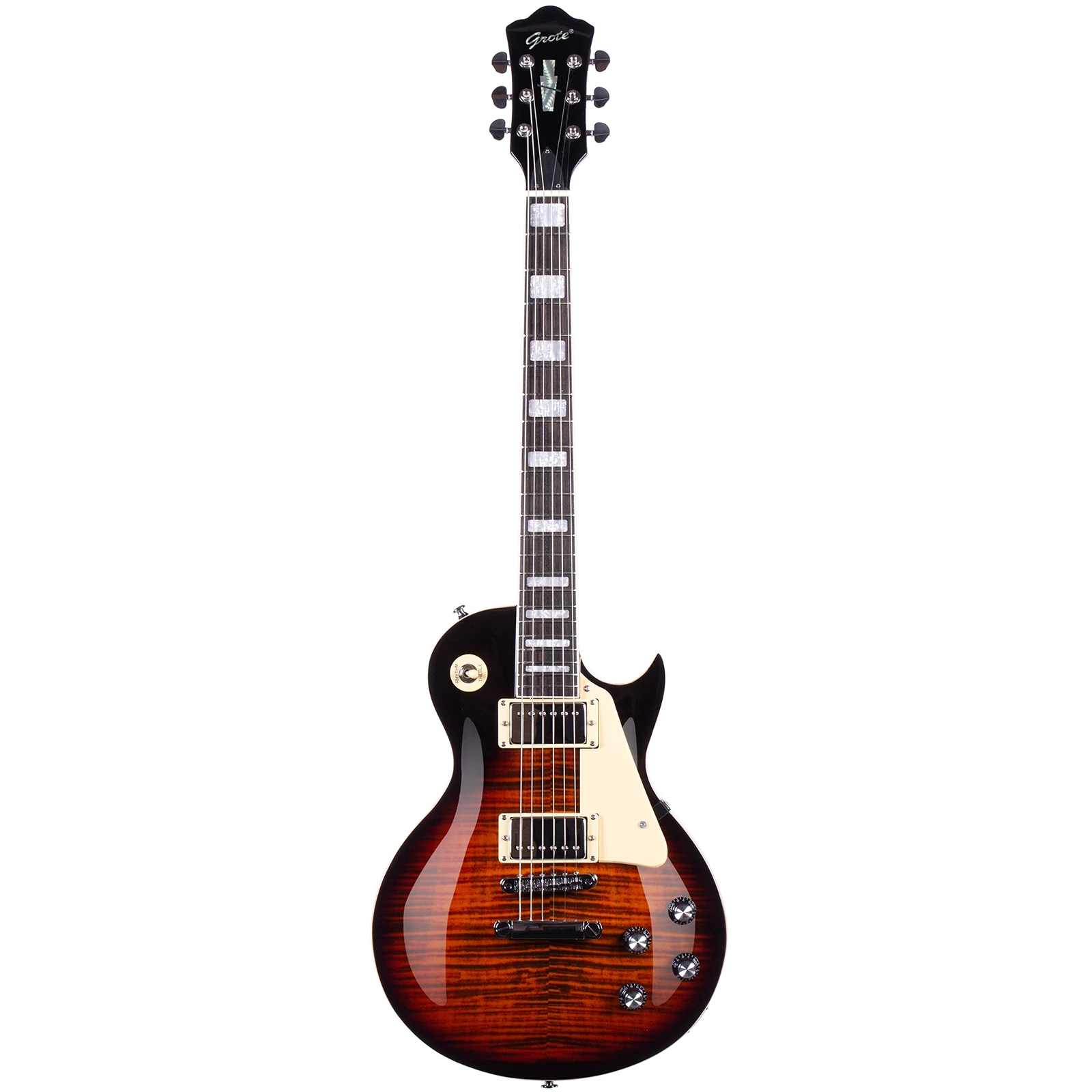 Grote Electric Guitar Solid Body LPYS-006, Stainless Steel Frets