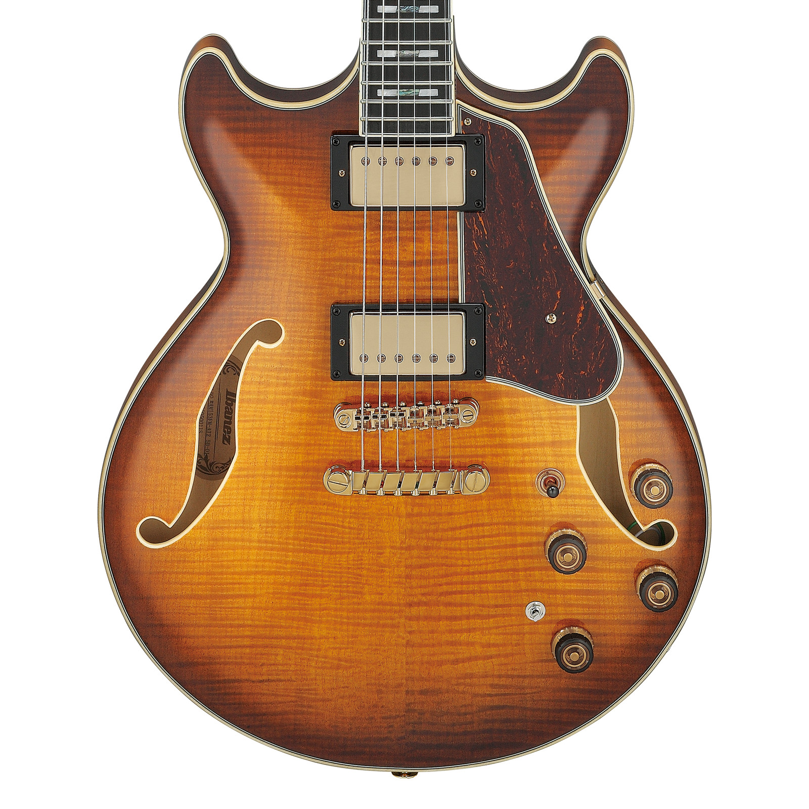 Used Ibanez AM153FM AM Artstar Semi-Hollow Guitar – Antique Tobacco Burst