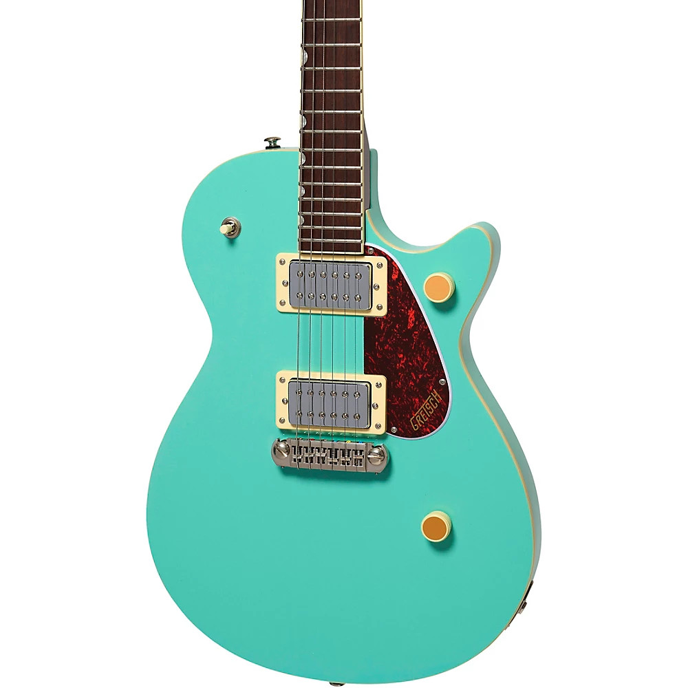 Gretsch Streamliner Jet Club Single-Cut Wraparound Bridge Guitar Mint Metallic