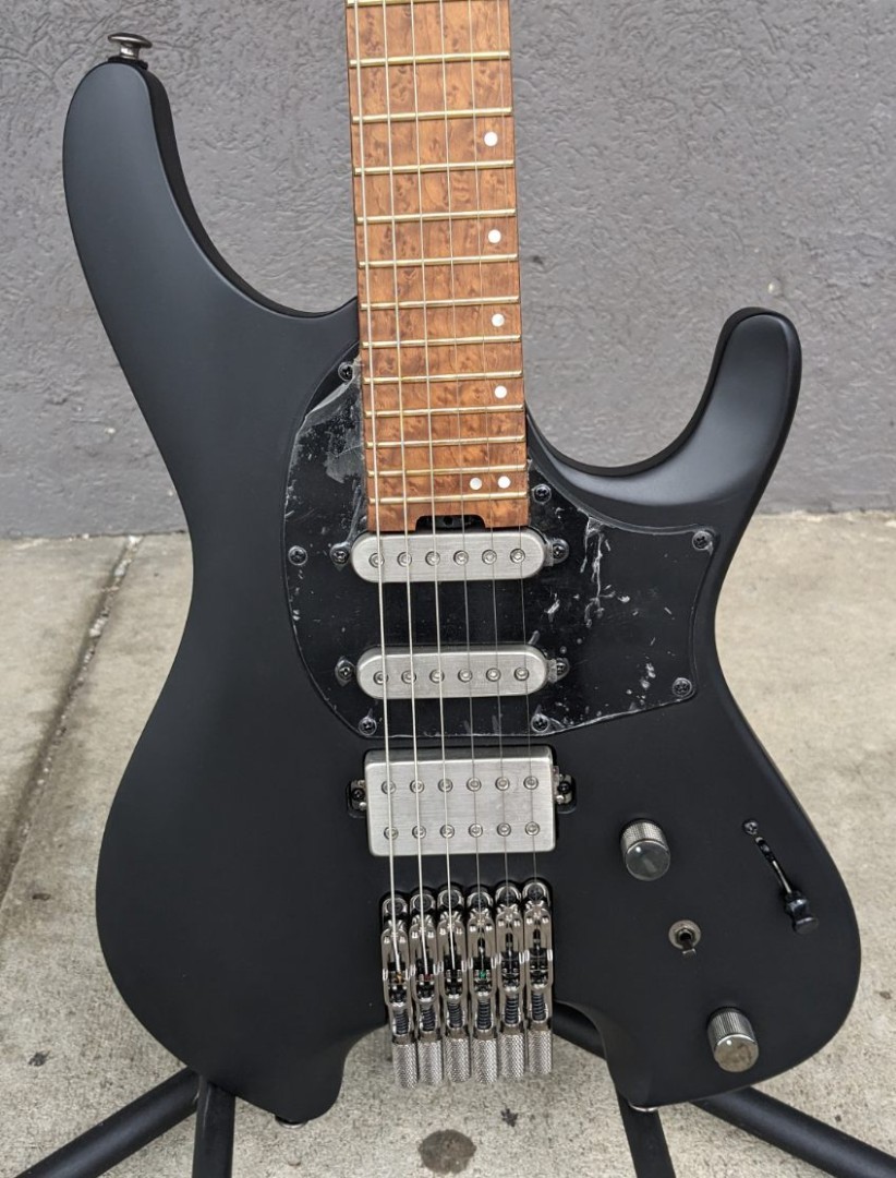 Ibanez Q54BKF Quest Series Solid Body 6 String Electric Guitar – Flat Black
