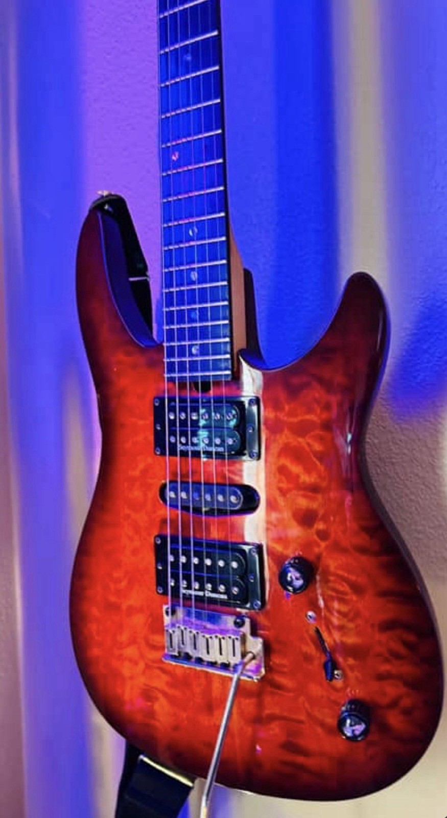 ‘05 Brian Moore | iM-2000 | Quilted Tobacco Burst | Korea