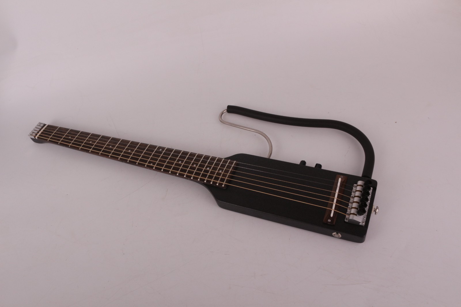 Headless Full scale length Electric Acoustic Guitar Silent Travel Portable F75BK