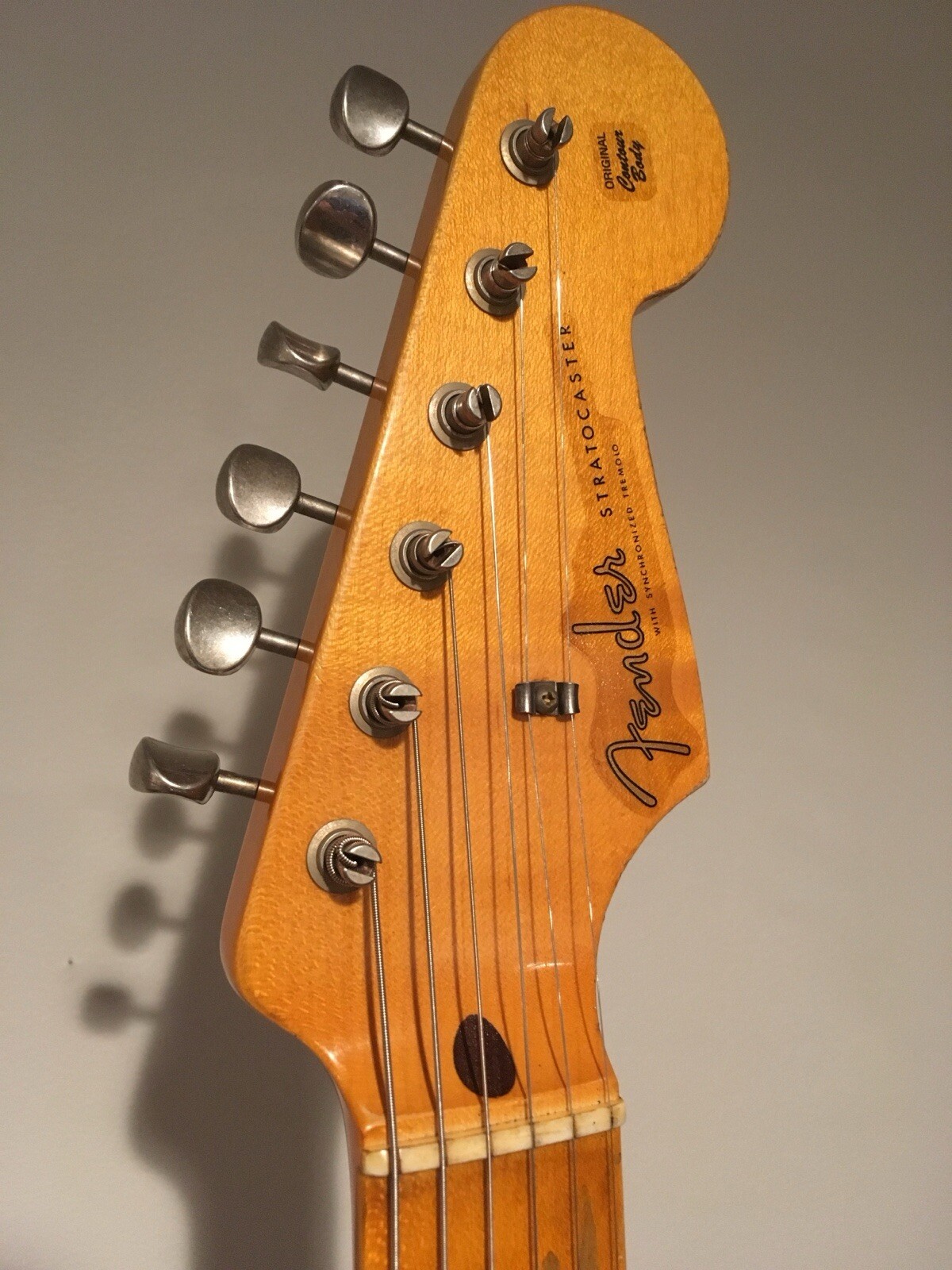 1957 Fender Stratocaster Custom Shop Relic Candy Tangerine Sunburst 2014 Guitar