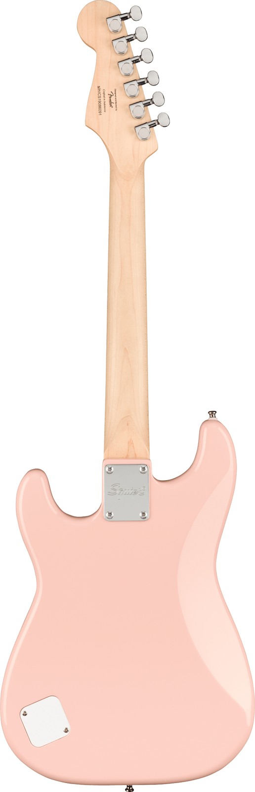 Fender Squier 3/4-Size Kids Mini Strat – Shell Pink w/ Amplifier