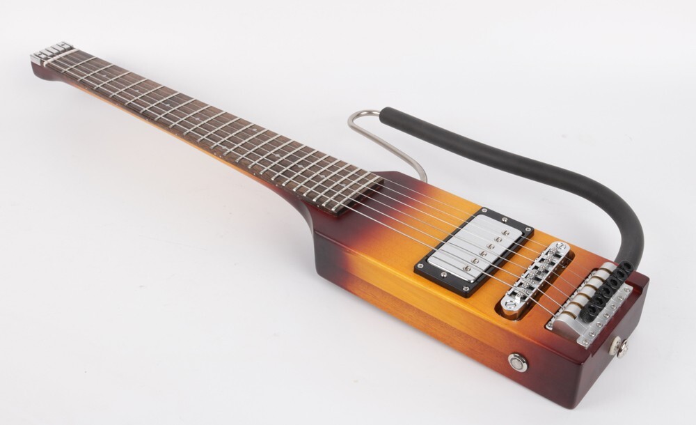 Ultra Short Scale Length electric silent travel guitar headless portable