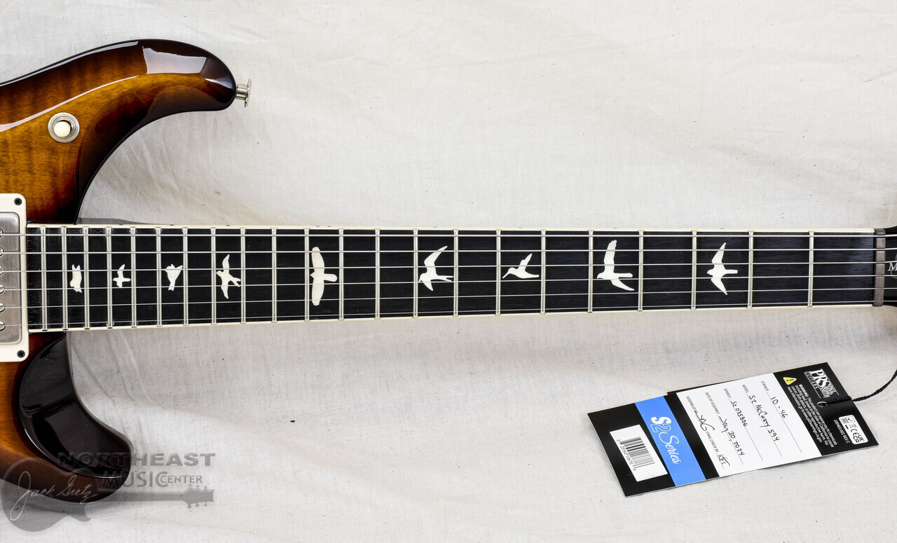 PRS Guitars S2 McCarty 594 NEMC Exclusive – Black Amber (s/n: 5806)