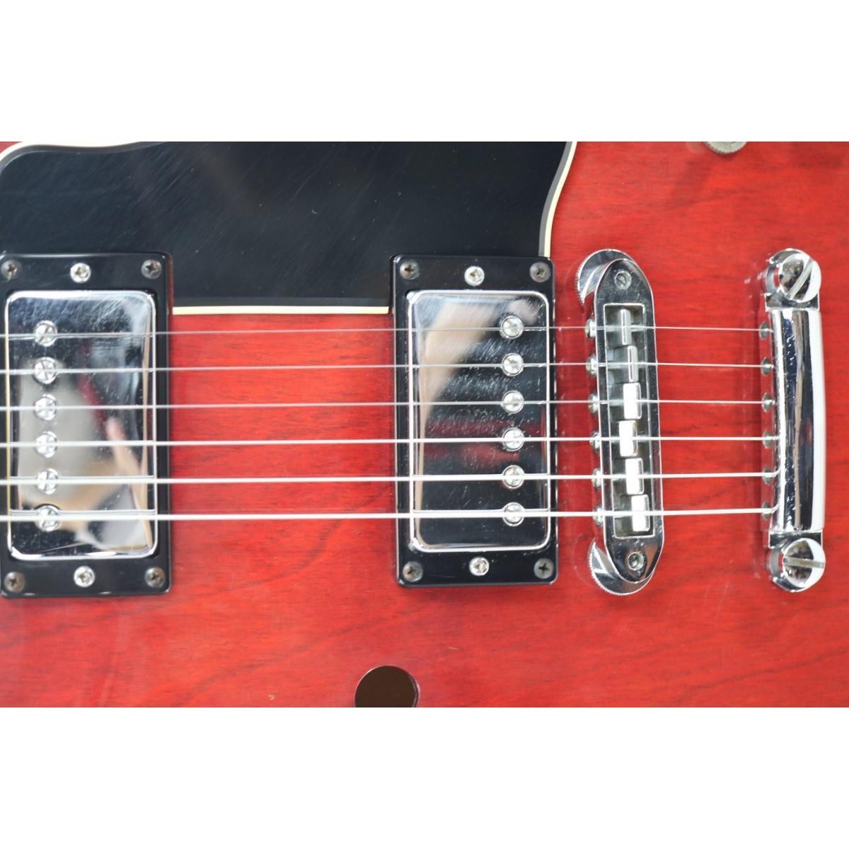 Electric Guitar Yamaha SA-700 1982 Persimmon Red Semi Hollow Semi Hollow Red