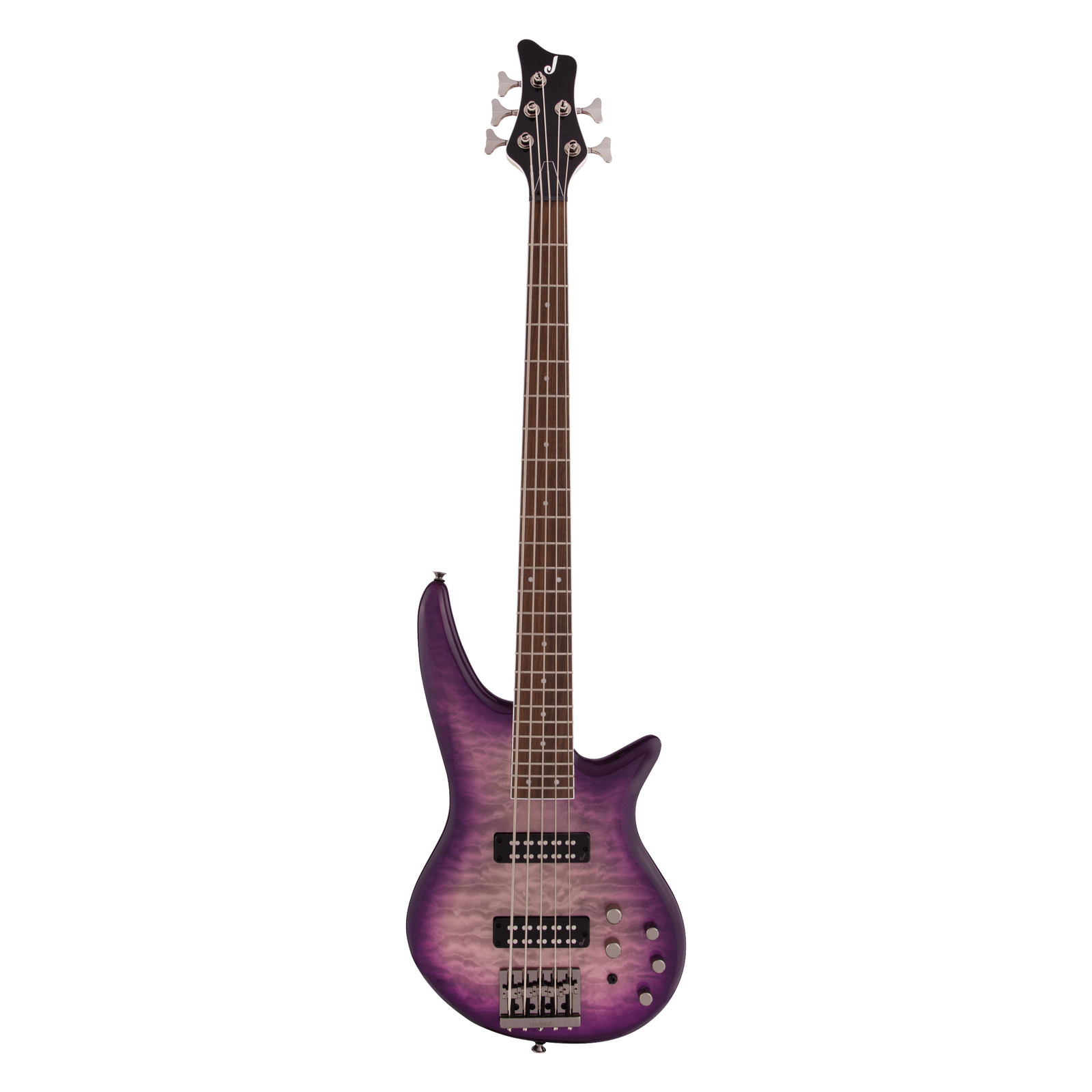 Jackson JS Series Spectra Bass JS3QV – Purple Phaze w/ Laurel FB