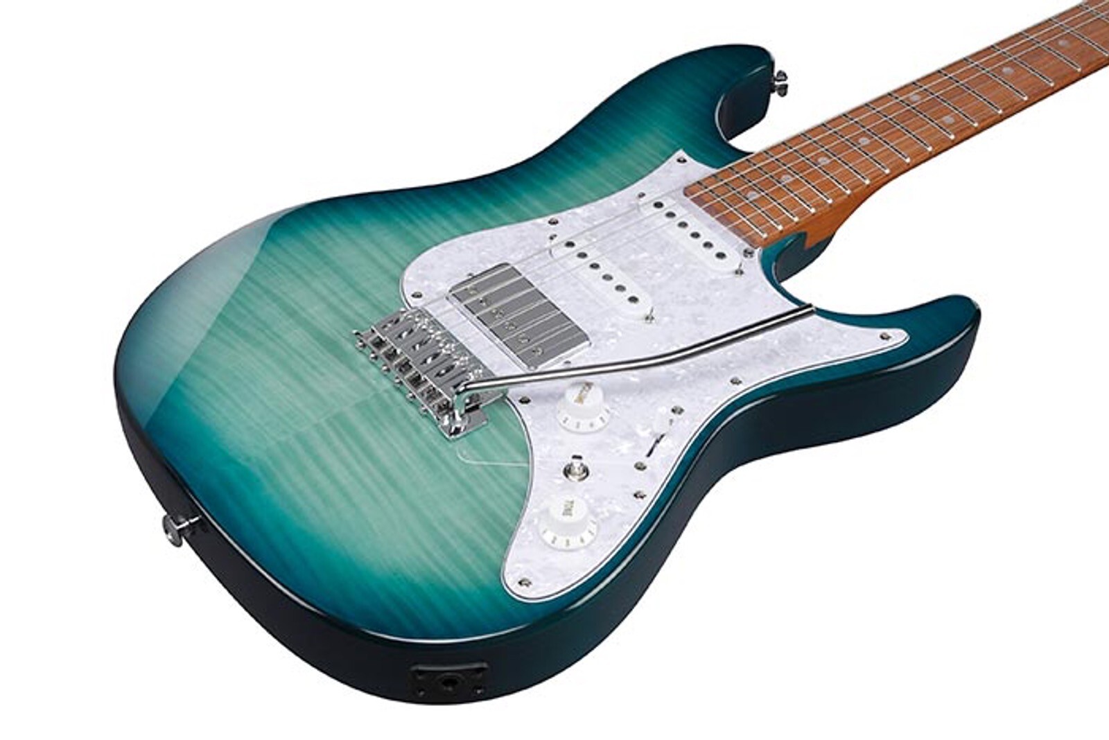 Ibanez AZ22S1F Electric Guitar Transparent Turquoise Burst + FREE Gig Bag NEW