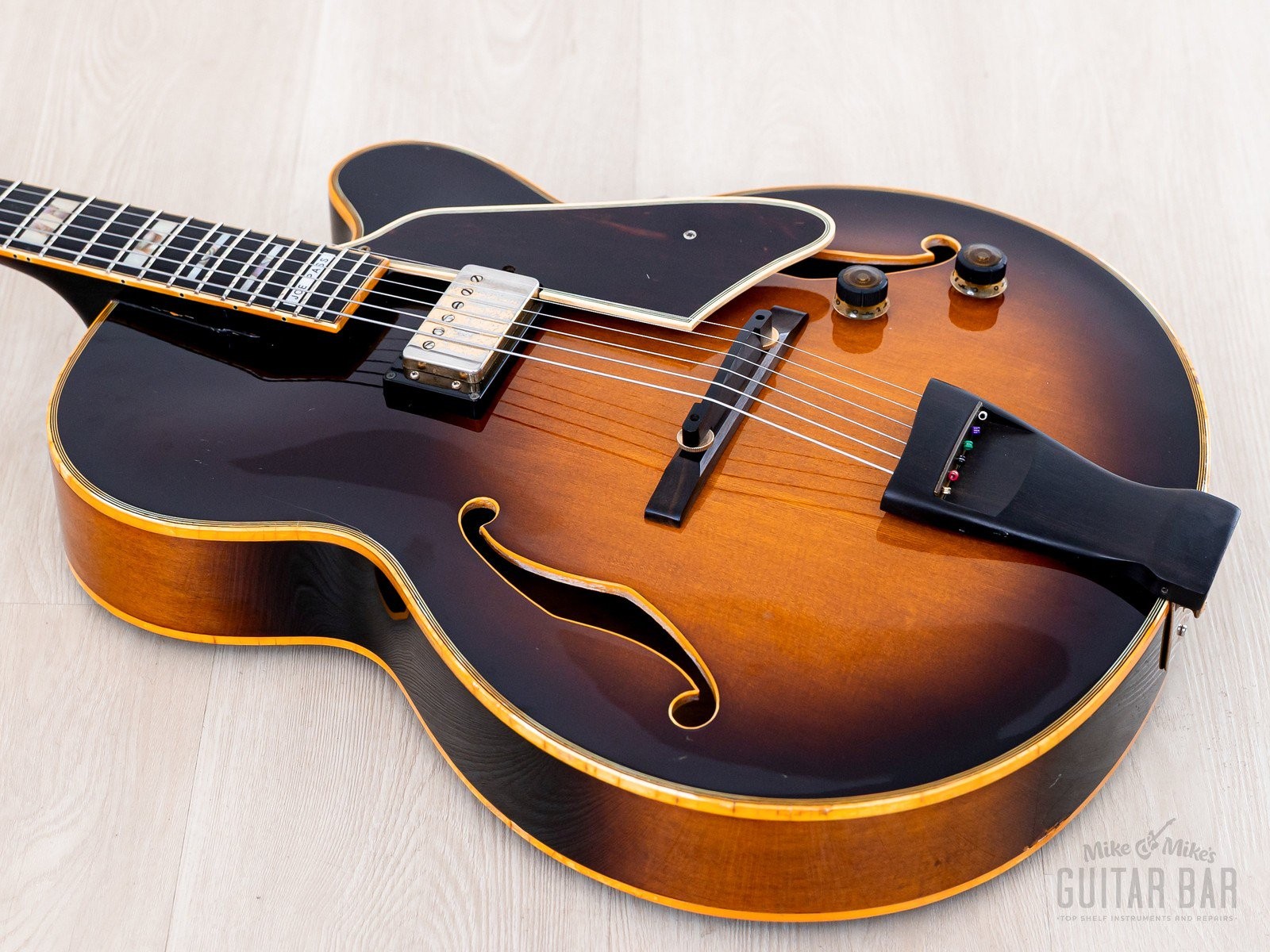 1983 Ibanez JP20 Joe Pass Signature Archtop Electric Guitar Sunburst w/ Super 58