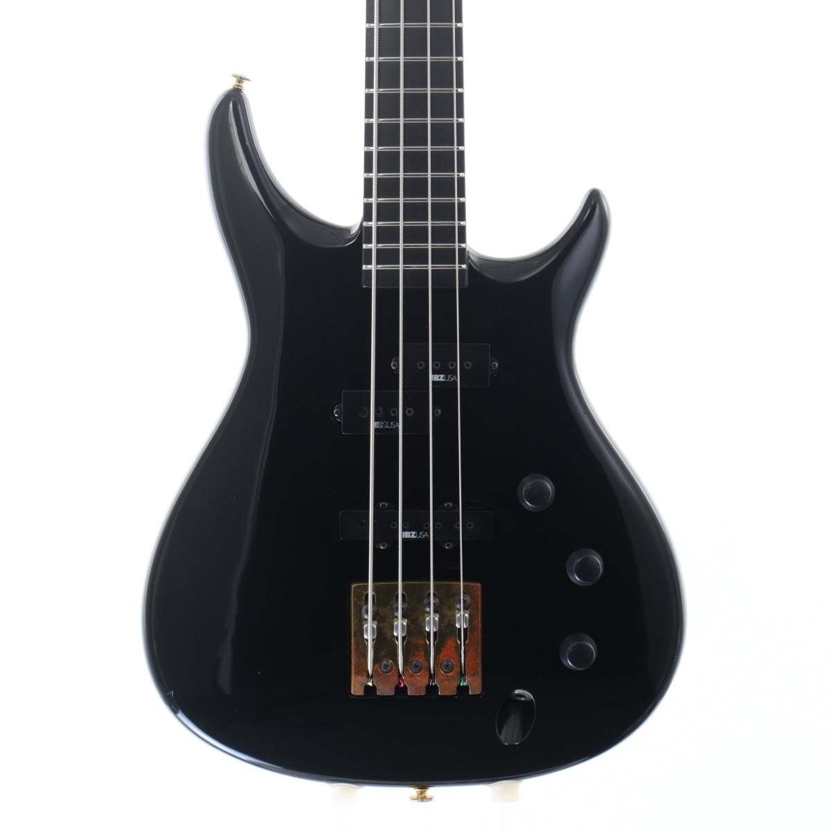 Ibanez SR924 Black 4-String Bass Guitar 1988 MIJ Neck-Thru DiMarzio Used