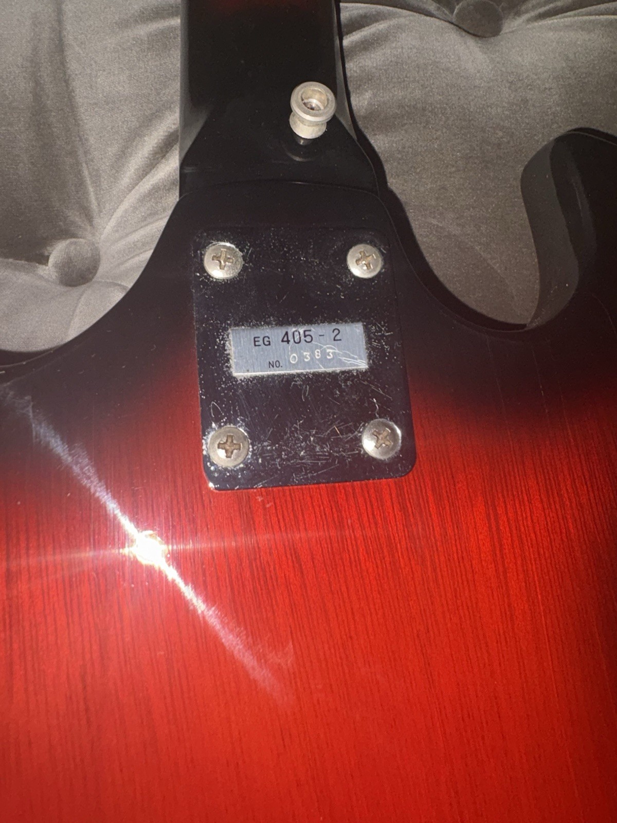 Vintage Norma EG 405-2 Electric Guitar – Red Sunburst