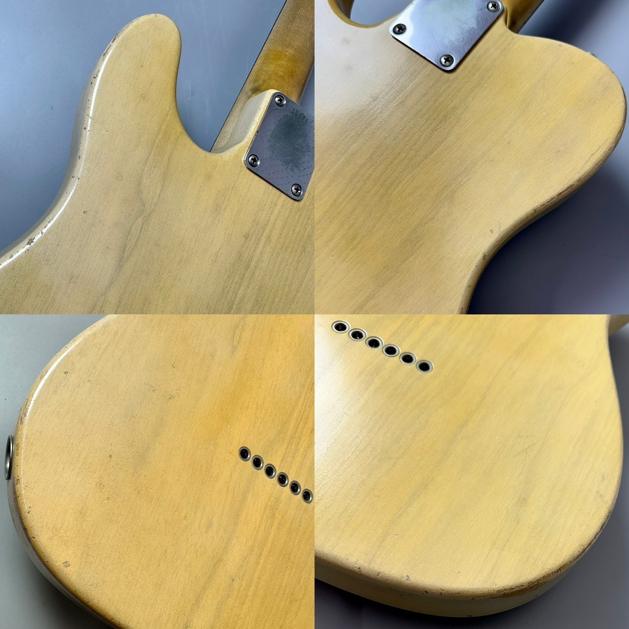 M.B.Guitars 60-T Ash/R Aged Blonde 56874 Warm Sound Vintage Lightweight Safe del