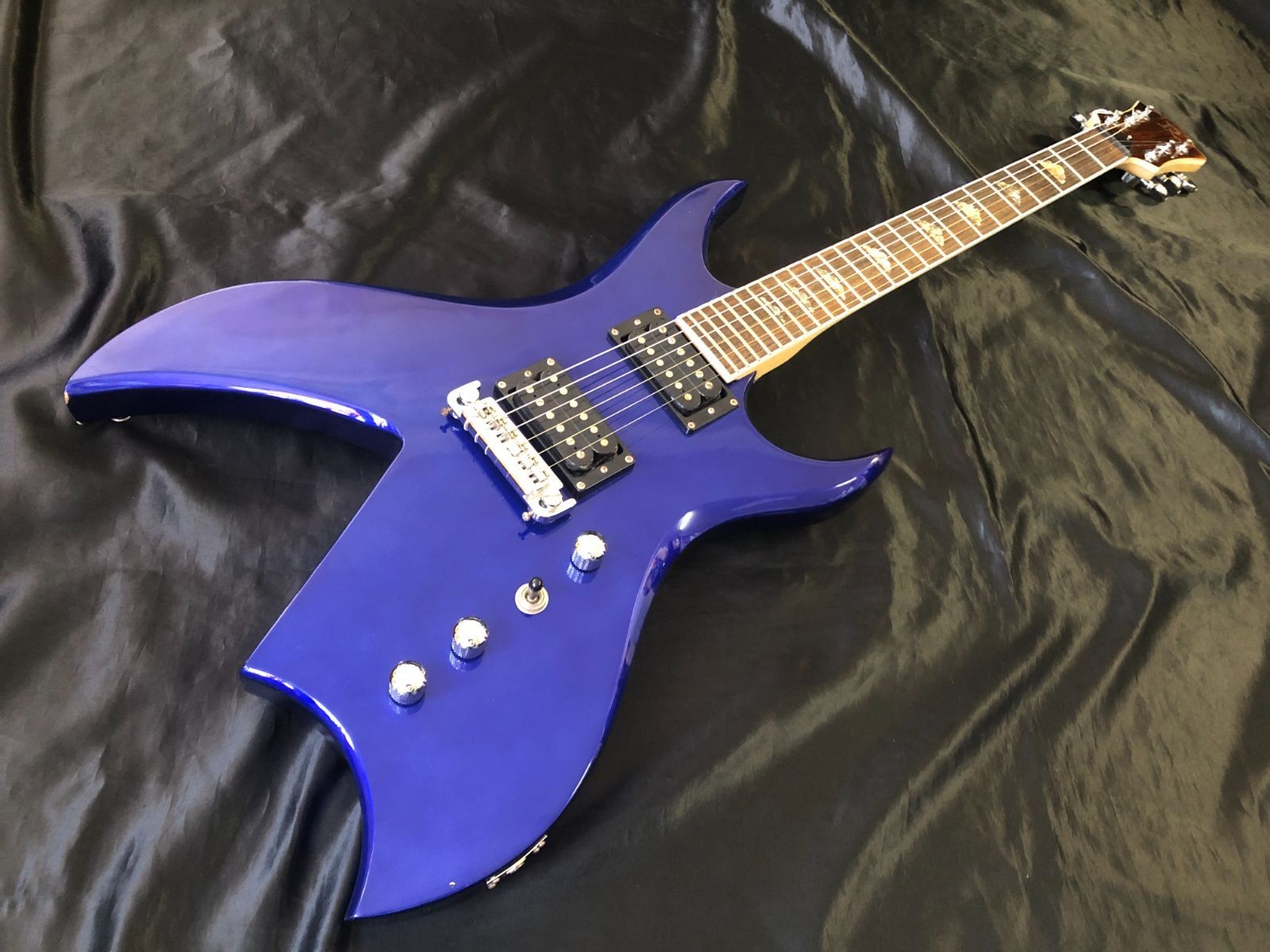 B.C.Rich 650JE Japan Edition Purple 1998 Electric Guitar Used From Japan