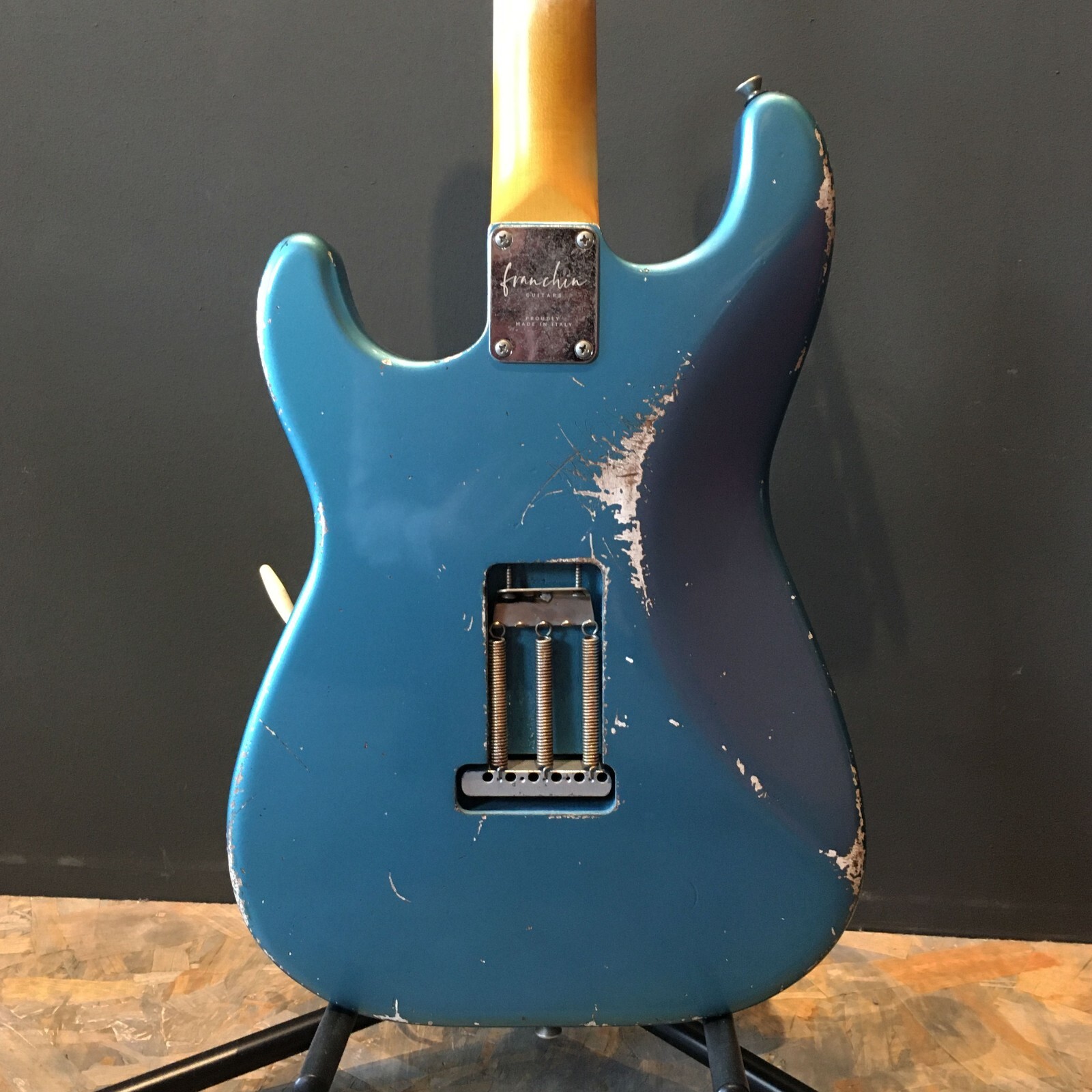 FRANCHIN Mercury F Guitar Relic Aged 100% Nitro S-type F-hole *MADE TO ORDER