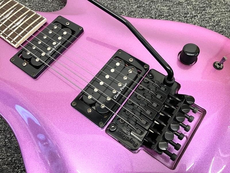 Aria Pro II MAC-Slasher Electric Guitar Floyd Rose Tremolo Used