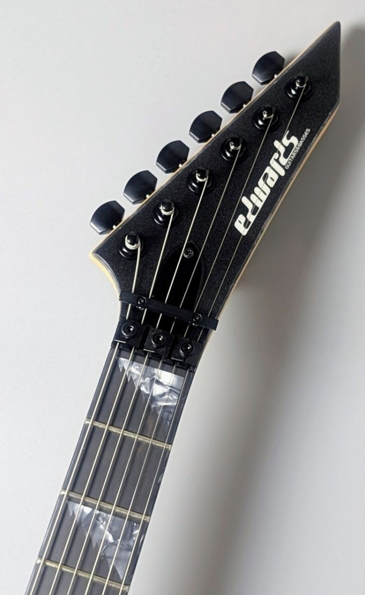 EDWARDS / E-ALEXI BLACKY Alexi Laiho Signature Model Metallic Black Satin