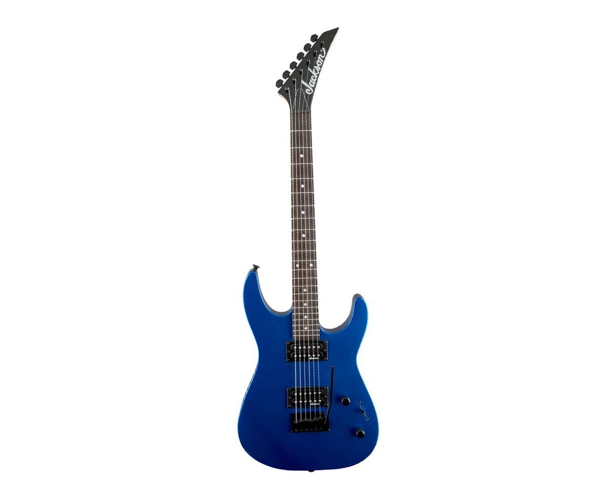 Used Jackson JS Series JS11 Dinky – Metallic Blue w/Amaranth FB
