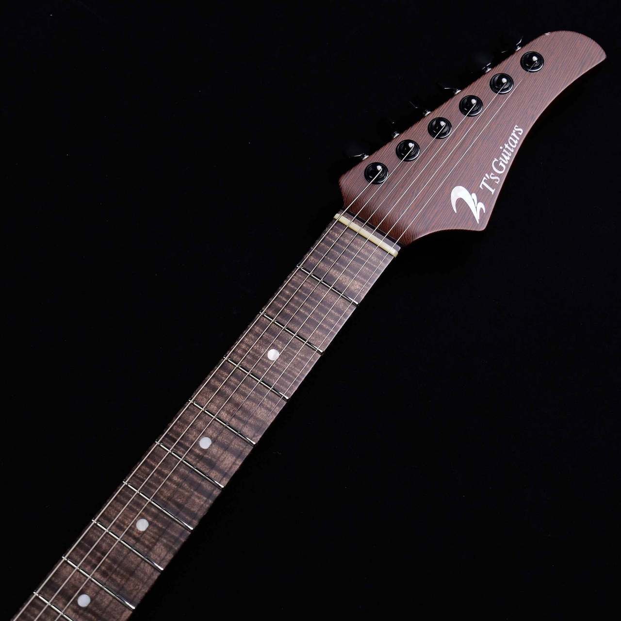 T’s Guitars DST 24 Beveled Electric Guitar Faded Jeans Blue Burst Satin Used