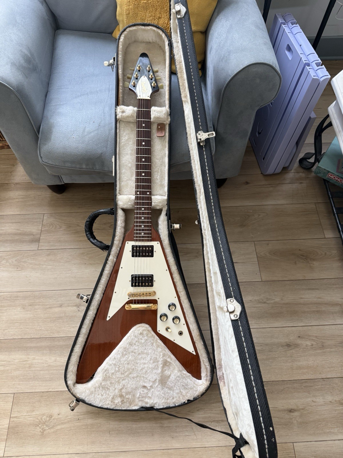2006 Gibson Flying V Factor X 1960s Reissue Gold Hardware