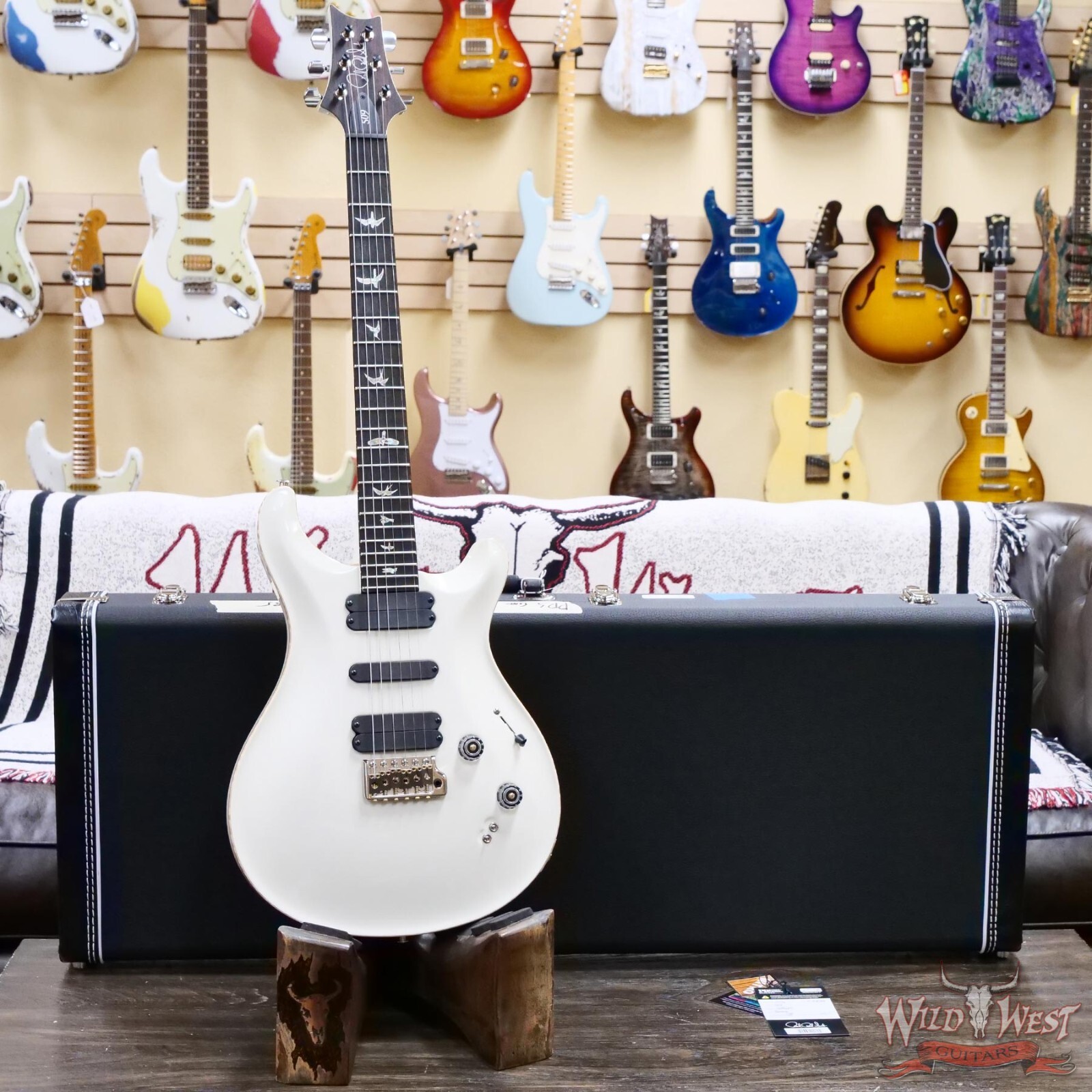 Paul Reed Smith PRS Core Series 509 HSH Rosewood Board Antique White 7.95 LBS
