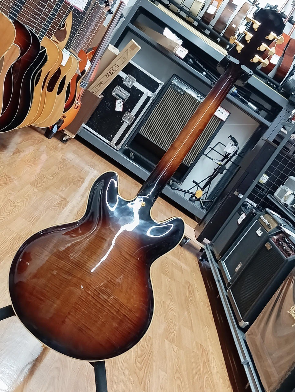 Epiphone Sheraton Sunburst Gold Hardware Made in Japan 1983 Electric Guitar
